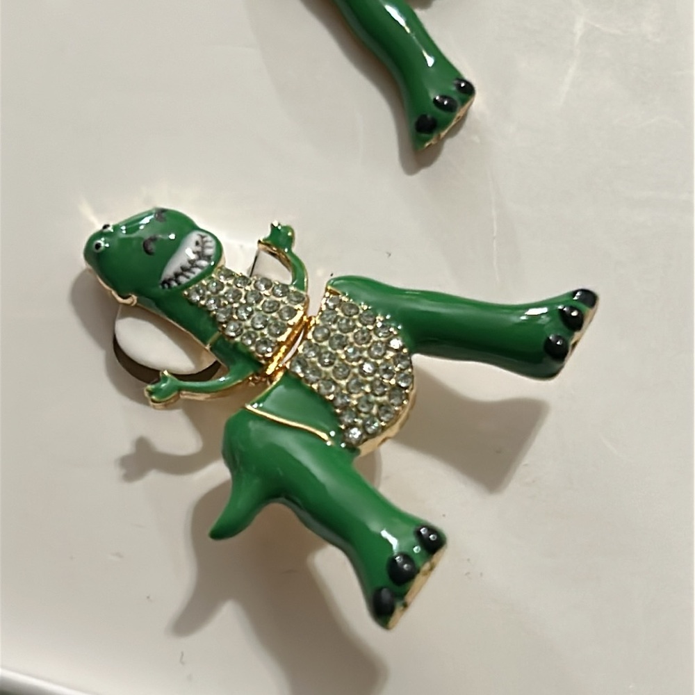BaubleBar x Disney Pixar Toy Story Rex the dinosaur Earrings NEW! - Picture 5 of 11
